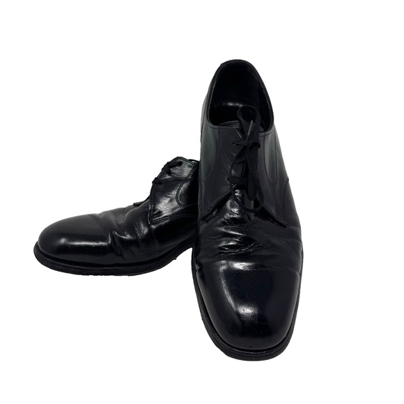 Vtg Florsheim Men’s 9D Black Leather Cap Toe Oxford Dress Shoes Goodyear Welt main image 12